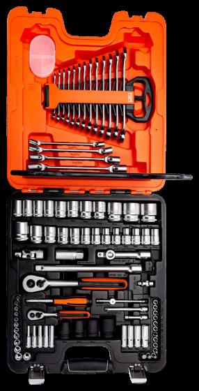 Bacho Pipe- og fastnøkkelsett